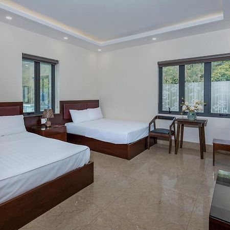 Song Nga Hotel Dong Khe Sau エクステリア 写真